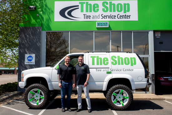 the shopmn van